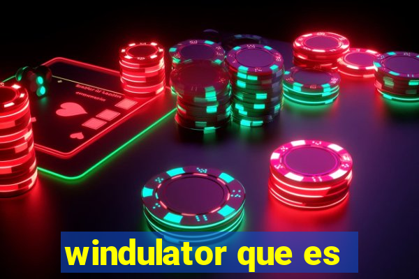 windulator que es